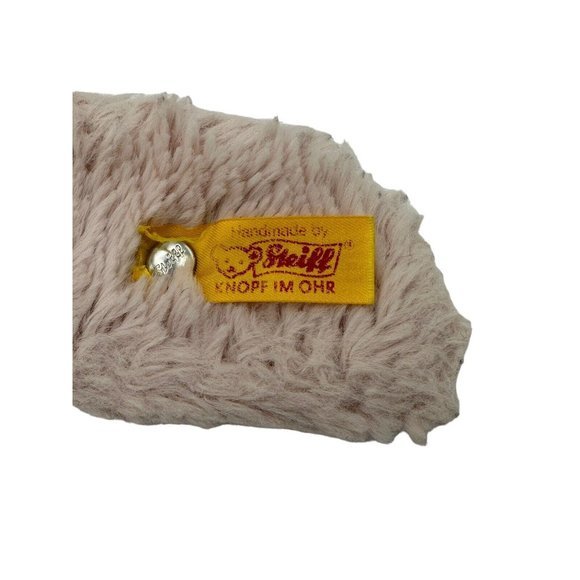 Steiff Tilda Pastel Pink Bunny Rabbit Stuffed Animal Beanbag Plush Toy‎ 12” - Picture 5 of 7